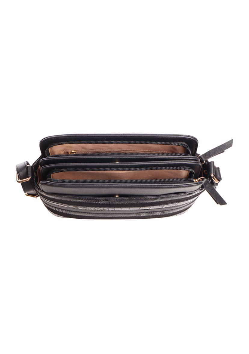 Mix Media Crossbody Bag