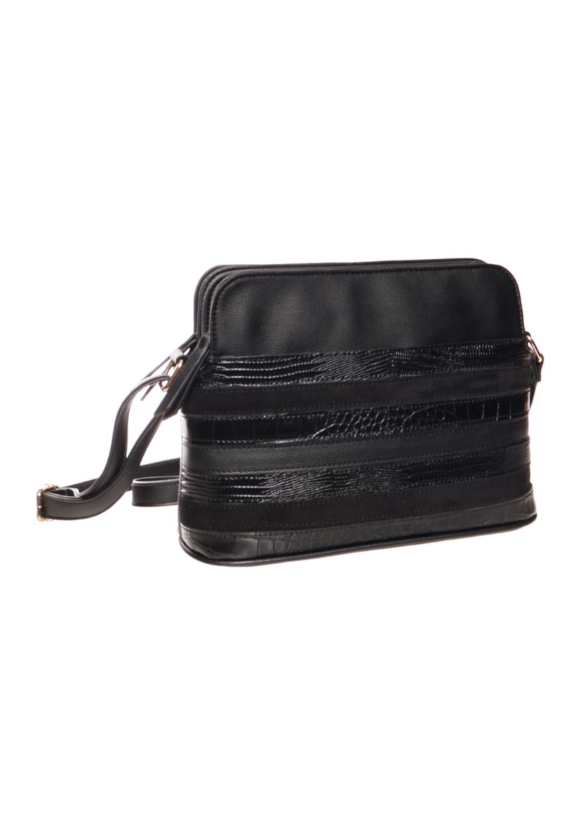 Mix Media Crossbody Bag