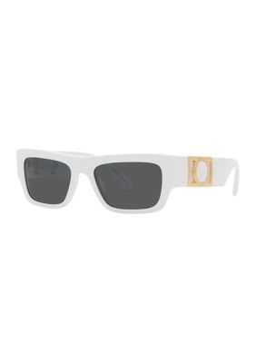 Versace Men's Ve4416U Sunglasses, Grey, Medium