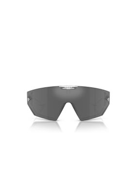 Versace Men's VE4461 Sunglasses, Black