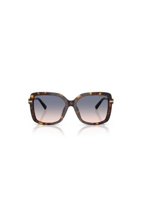 Tiffany & Co Women's TF4252B Square 55mm Sunglasses, Blue