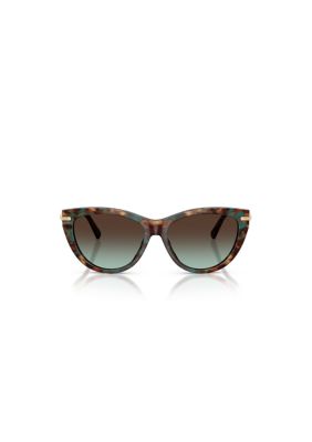 Tiffany & Co Women's TF4253 Cat eye 55mm Sunglasses