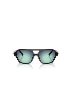 Tiffany & Co Men's TF4264U Square 58mm Sunglasses, Blue
