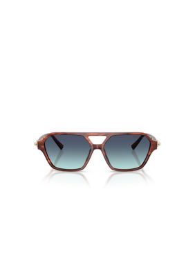 Tiffany & Co Men's TF4264U Square 58mm Sunglasses