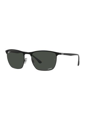Ray-Ban RB3686 Chromance Polarized Sunglasses, Grey, Medium