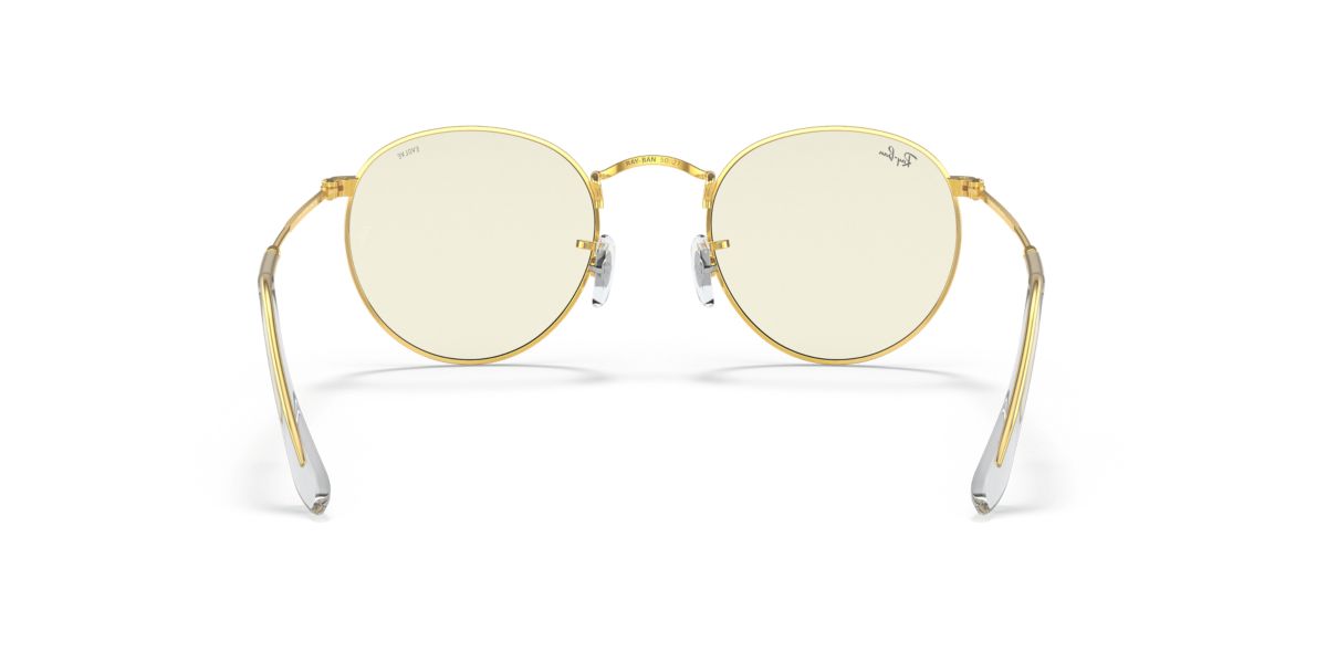 RB3447 Round Blue-Light Clear Evolve Sunglasses