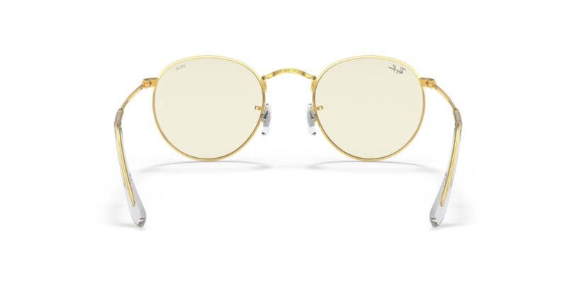 RB3447 Round Blue-Light Clear Evolve Sunglasses