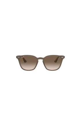 Ray-Ban Men's RB4258F Square 52mm Sunglasses, Dark Brown
