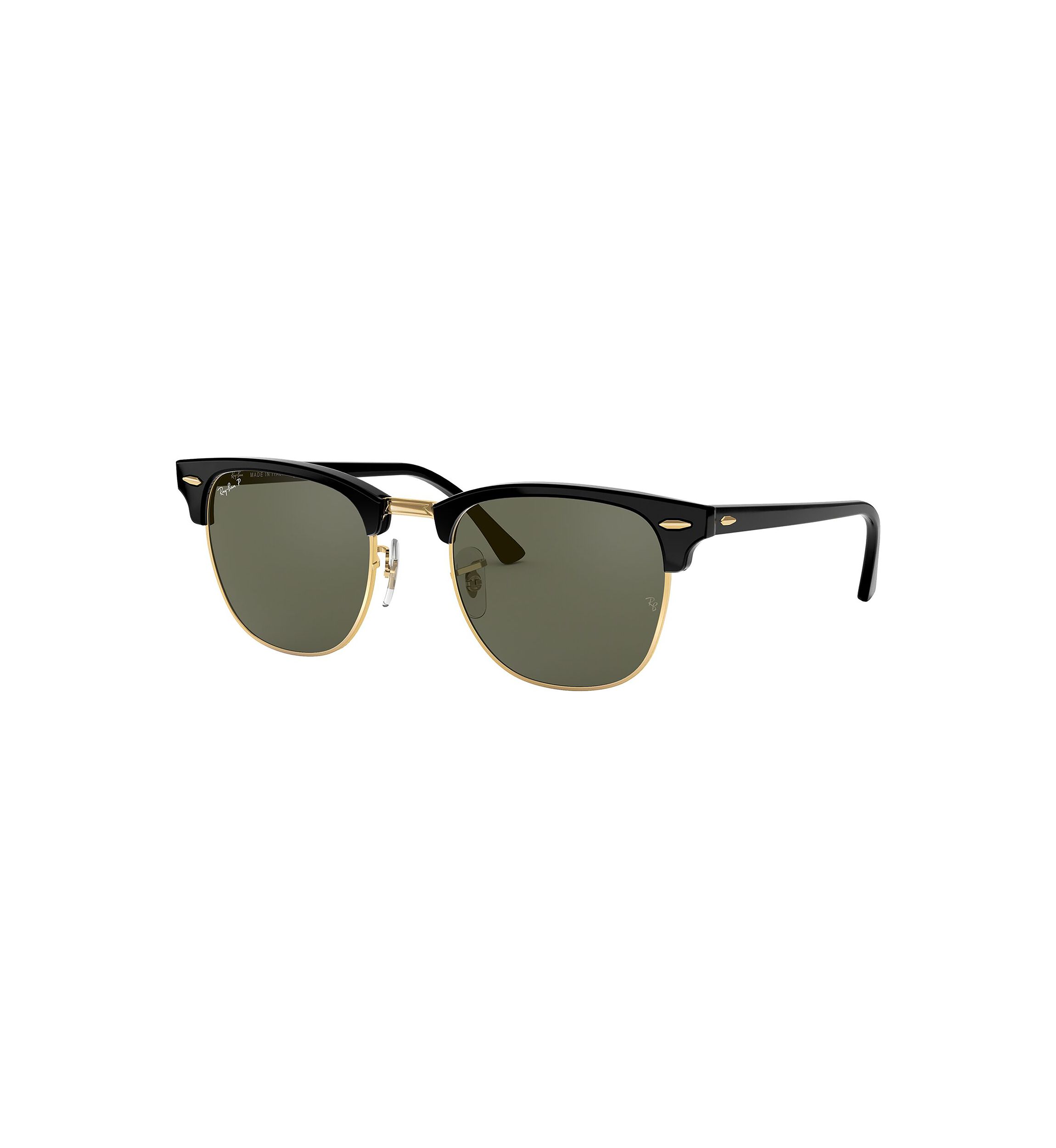 RB3016 Clubmaster Classic Polarized Sunglasses