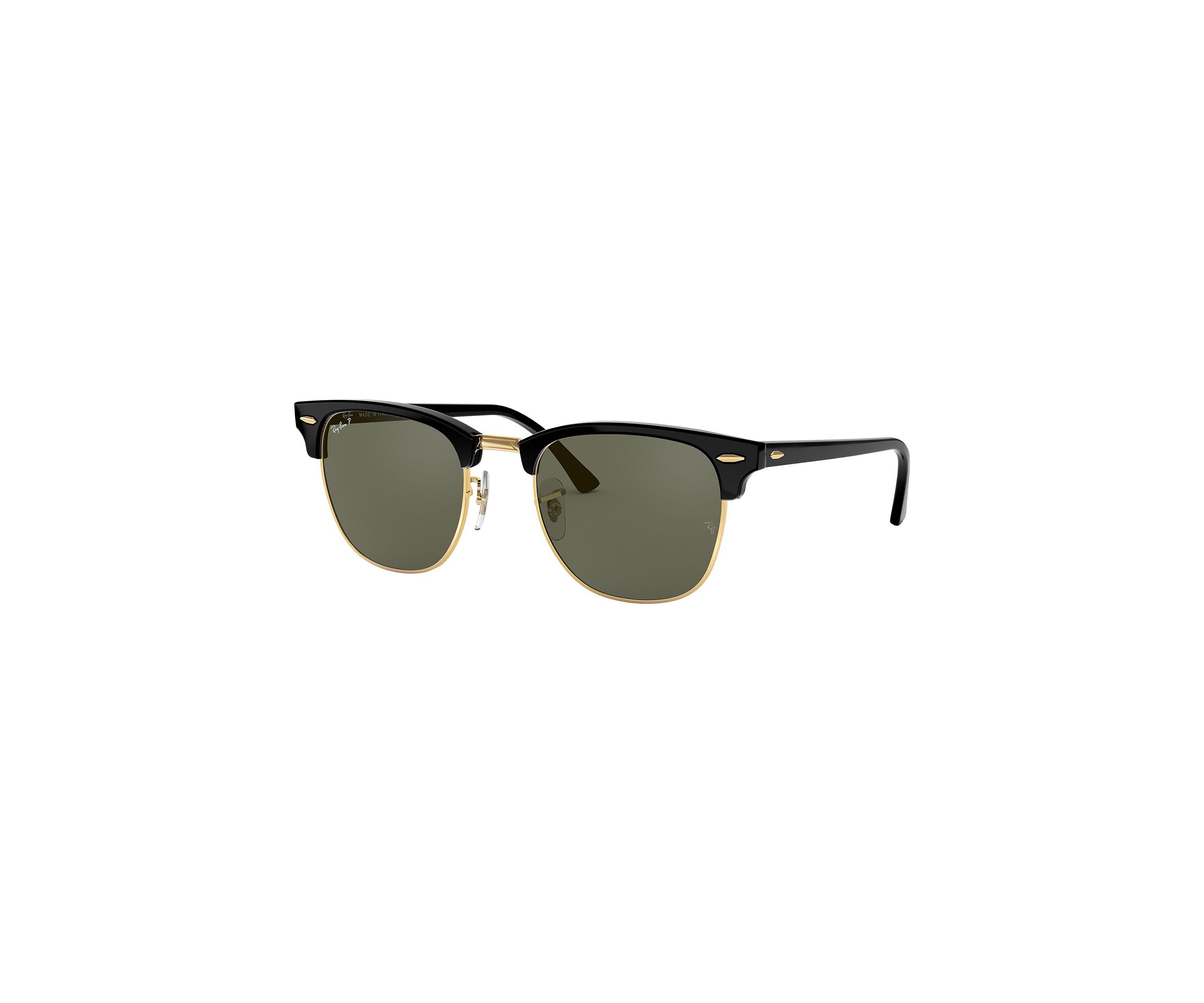 RB3016 Clubmaster Classic Polarized Sunglasses