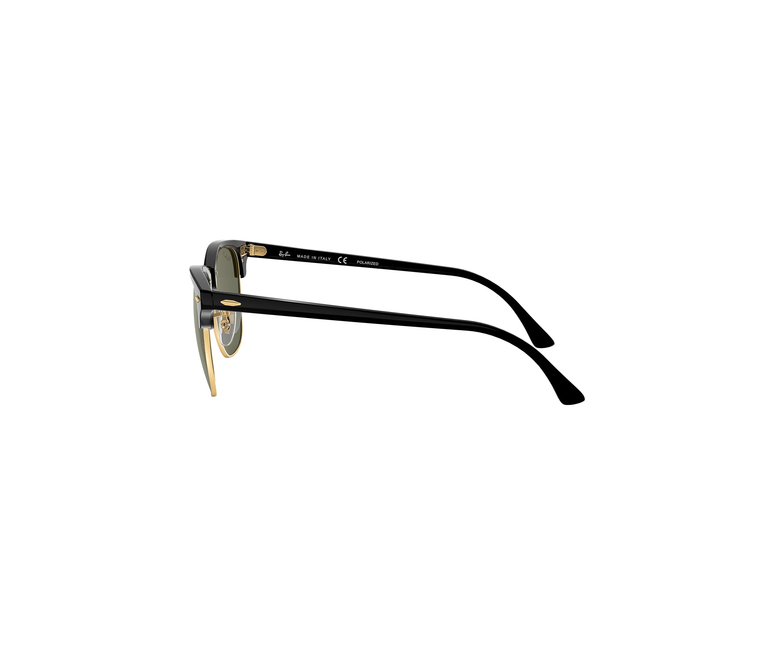 RB3016 Clubmaster Classic Polarized Sunglasses