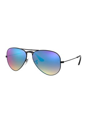 RB3025 Aviator Flash Lenses Gradient Sunglasses