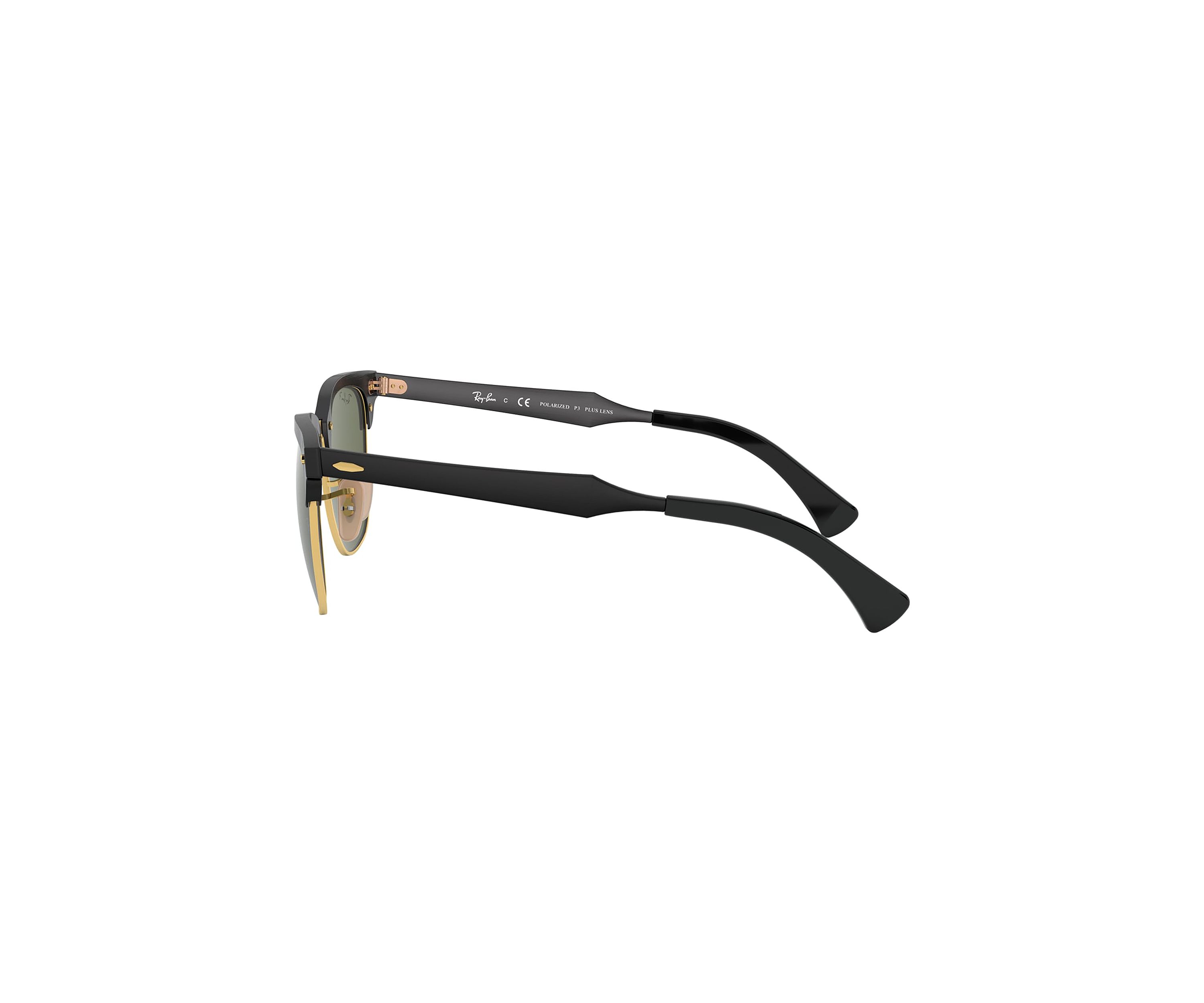RB3507 Clubmaster Aluminum Polarized Sunglasses