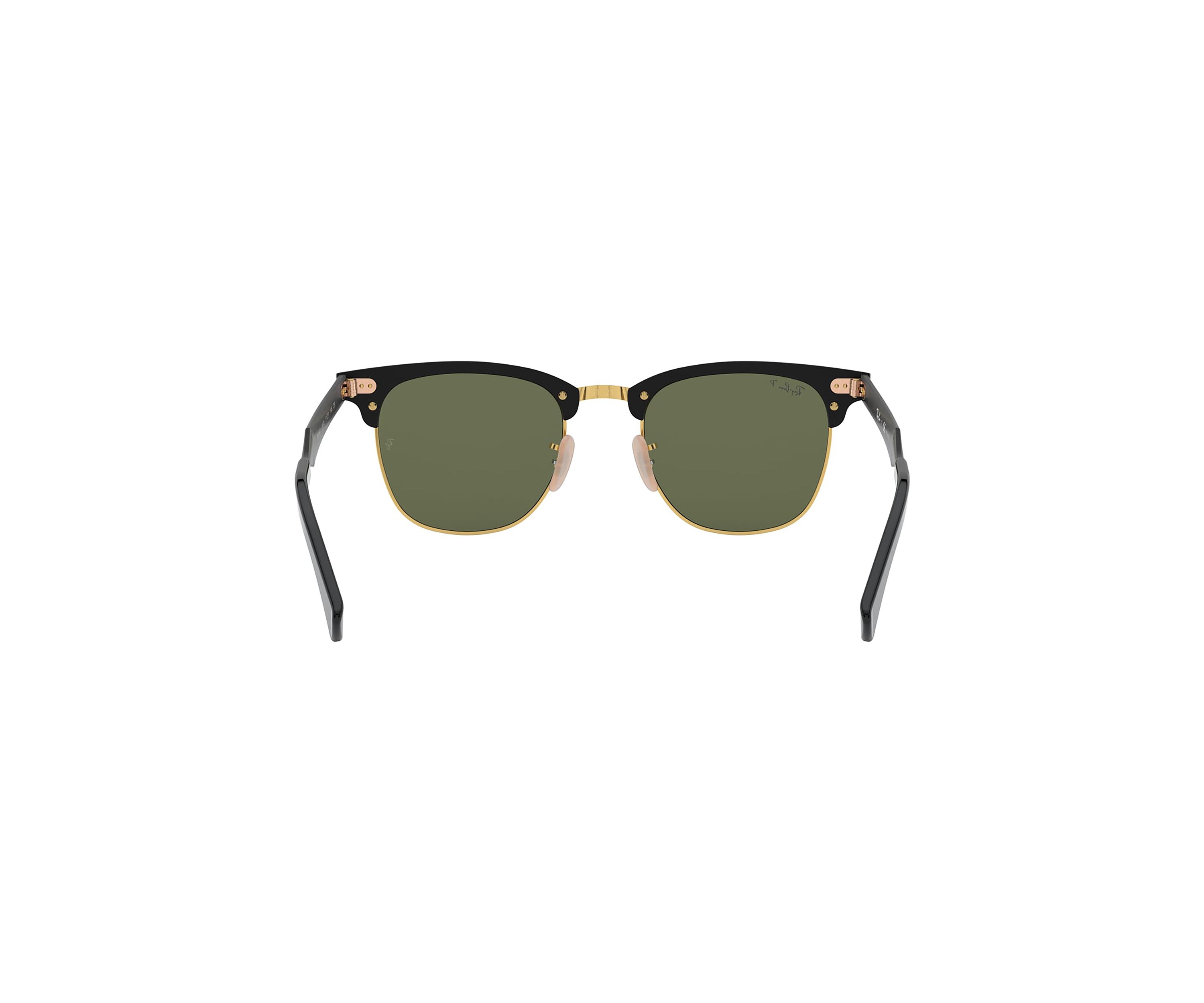 RB3507 Clubmaster Aluminum Polarized Sunglasses