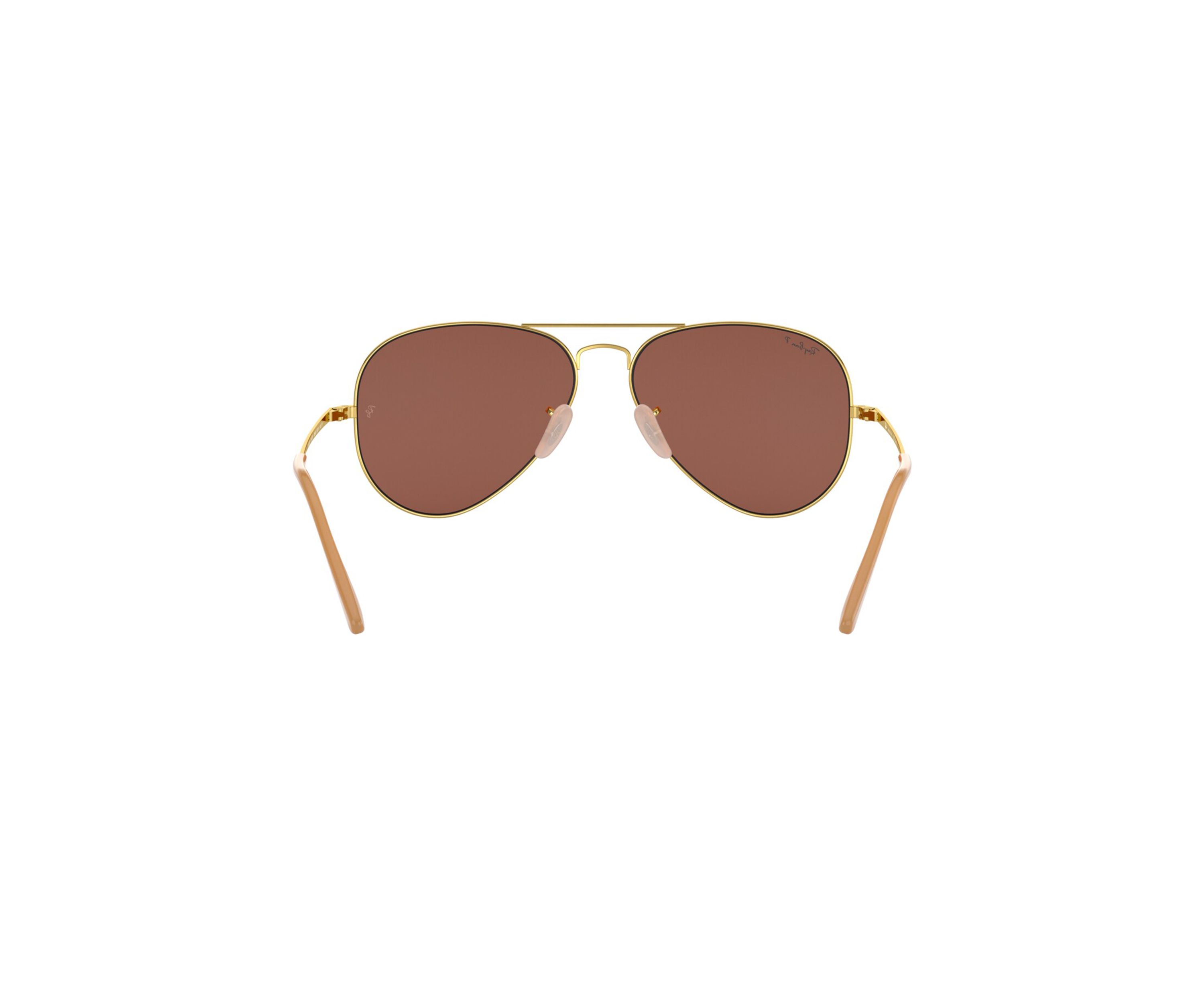 RB3689 Aviator Metal II Polarized Sunglasses