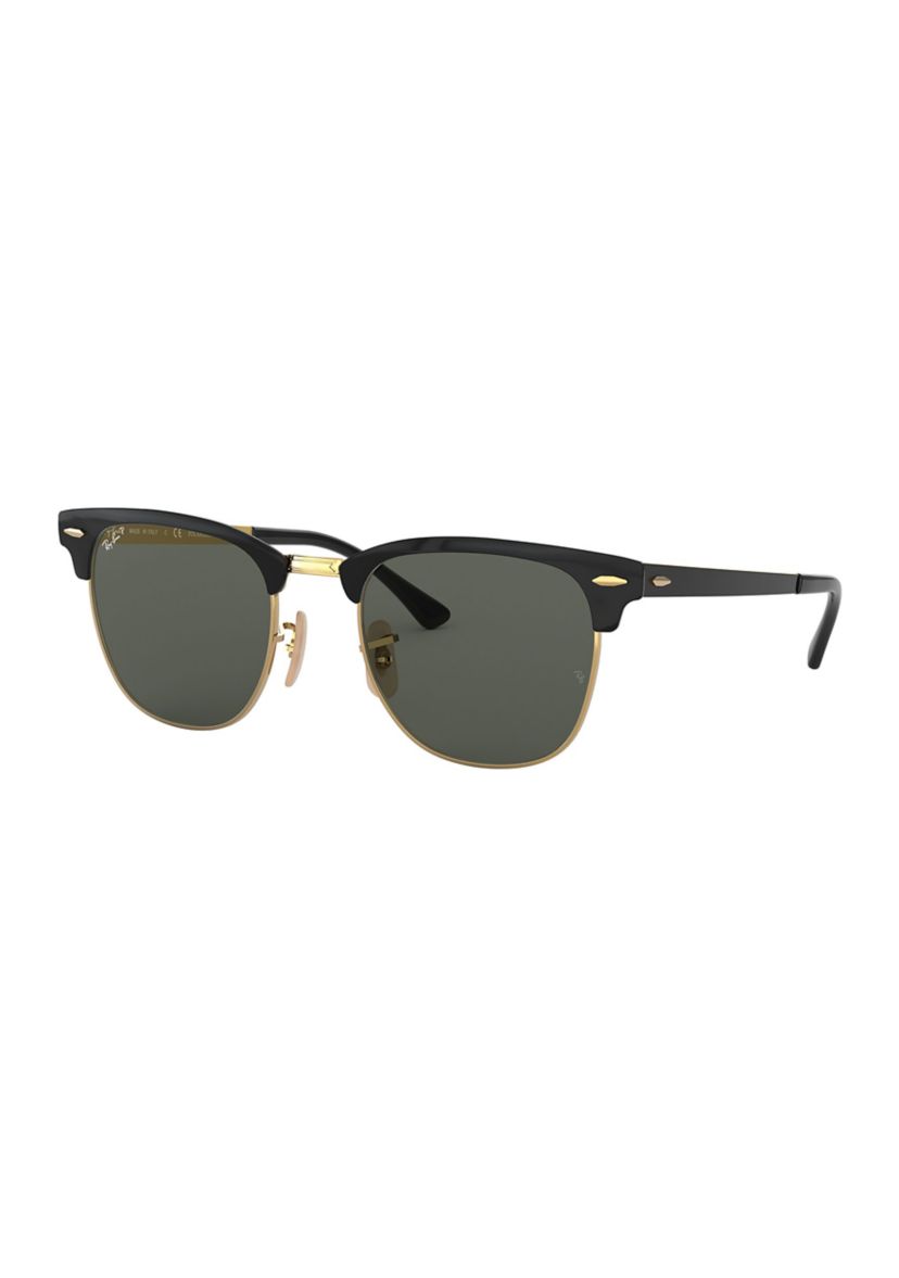 RB3716 Clubmaster Metal Polarized Sunglasses