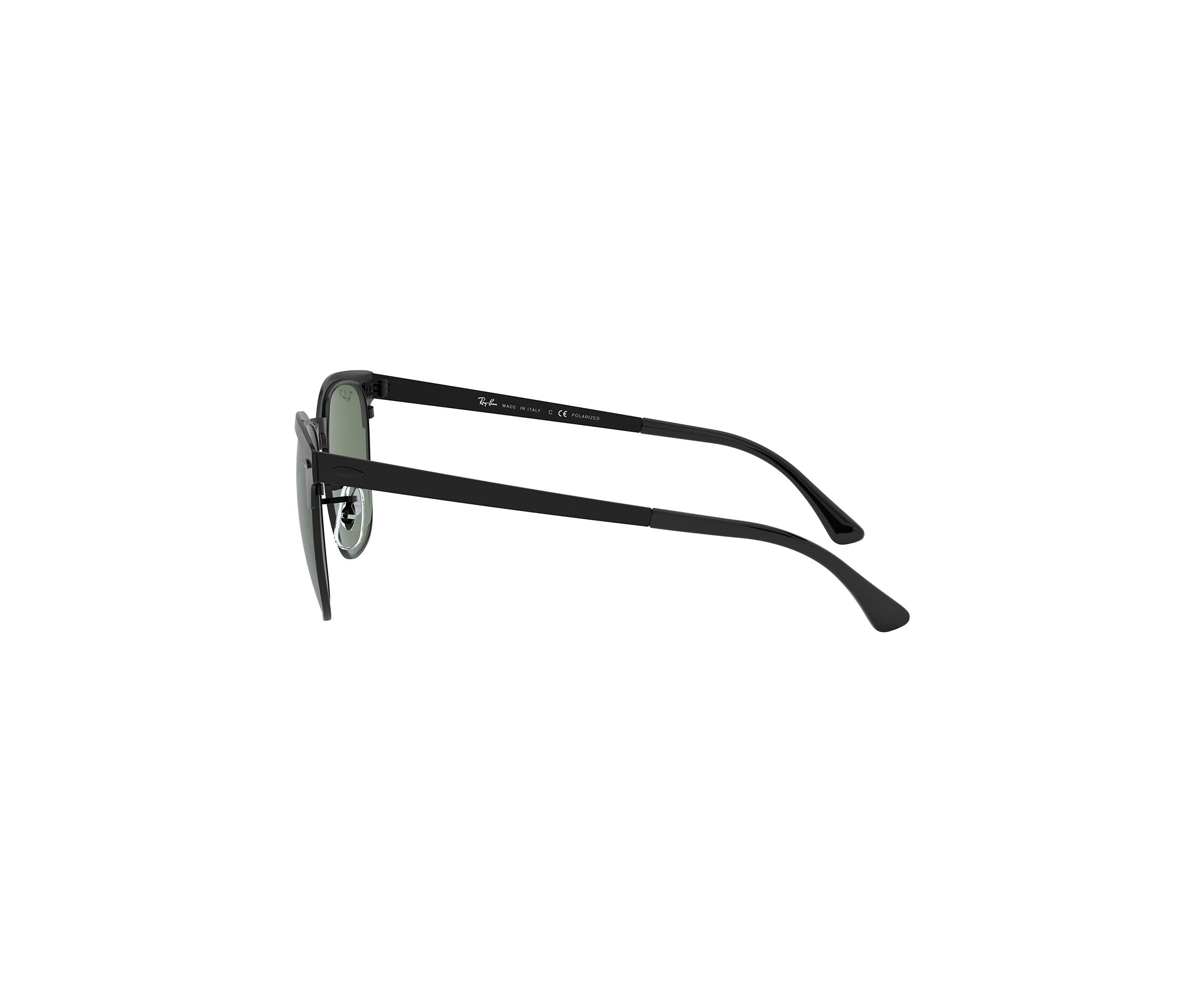 RB3716 Clubmaster Metal Polarized Sunglasses