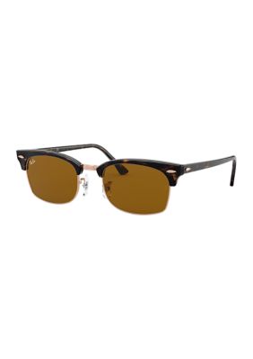 RB3916 Clubmaster Square Legend Gold Sunglasses