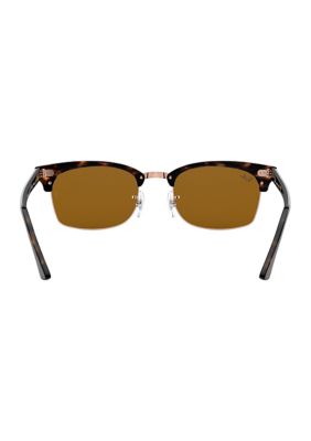 RB3916 Clubmaster Square Legend Gold Sunglasses