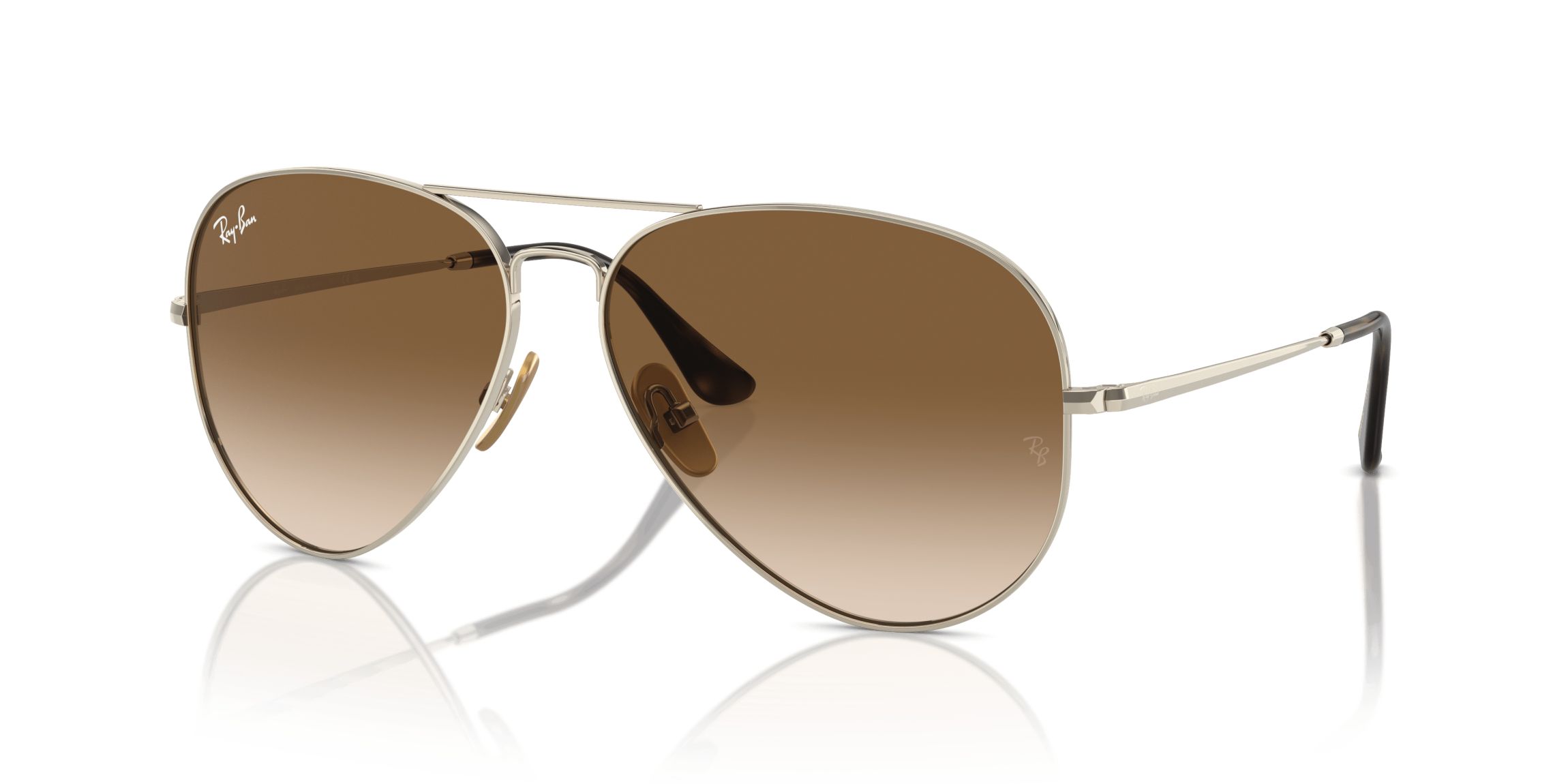 RB8089 Aviator Titanium Sunglasses