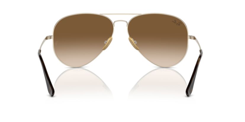 RB8089 Aviator Titanium Sunglasses