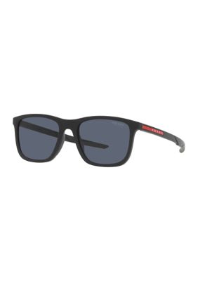 Prada Linea Rossa Men's PS 10WS Sunglasses, Black -  8056597661980