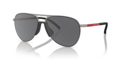 Prada Linea Rossa Men's PS 51XS Sunglasses, Black -  8056597850933