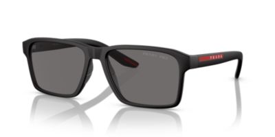 Prada Linea Rossa Men's PS 05YSF Polarized Sunglasses, Black -  8056597897433