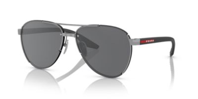 Prada Linea Rossa Men's PS 51YS Sunglasses, Black -  8056597767873