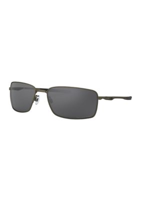 Oakley Men's OO4075 Square Wireâ¢ Polarized Sunglasses, Medium