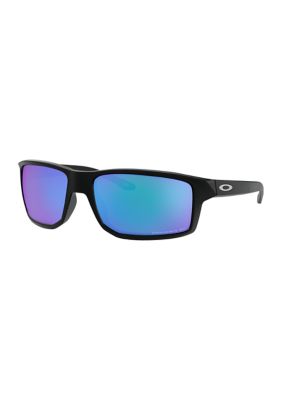 Oakley Men's OO9449 Gibston Polarized Sunglasses, Black, Medium