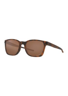 Oakley Men's OO9018 Ojector Polarized Sunglasses, Brown