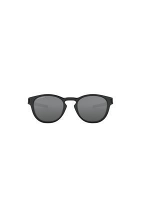 Oakley Men's Latch (A) OO9349 Round 53mm Sunglasses, Black