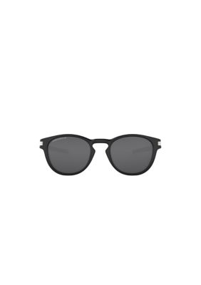 Oakley Men's Latch (A) OO9349 Round 53mm Sunglasses, Black