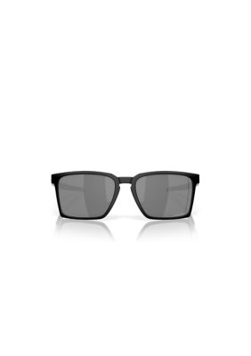 Oakley Men's Exchange Sun OO9483 Rectangle 56mm Sunglasses, Black
