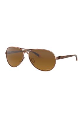 Oakley Women's OO4079 Feedback Polarized Sunglasses