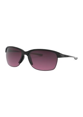 Oakley Women's OO9191 Unstoppable Polarized Sunglasses