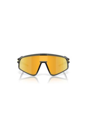 Oakley Men's Latch Panel OO9404 Rectangle 35mm Sunglasses, Grey