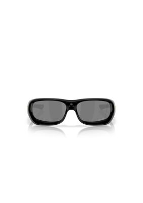 Oakley Men's De Soto OO9494 Rectangle 59mm Sunglasses, Black
