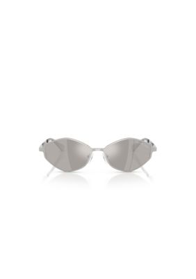 Michael Kors Women's MK1181 Gold Coast Hexagonal 56mm Sunglasses
