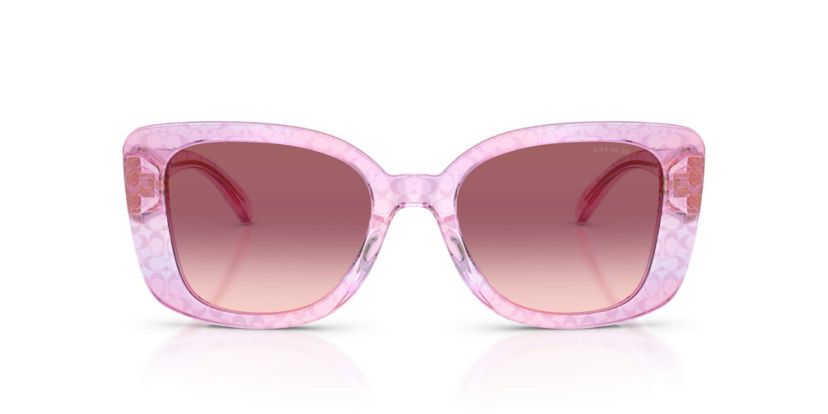 COACH HC8450U Cdp48 Square Gradient 52mm Sunglasses | Belk display picture 3