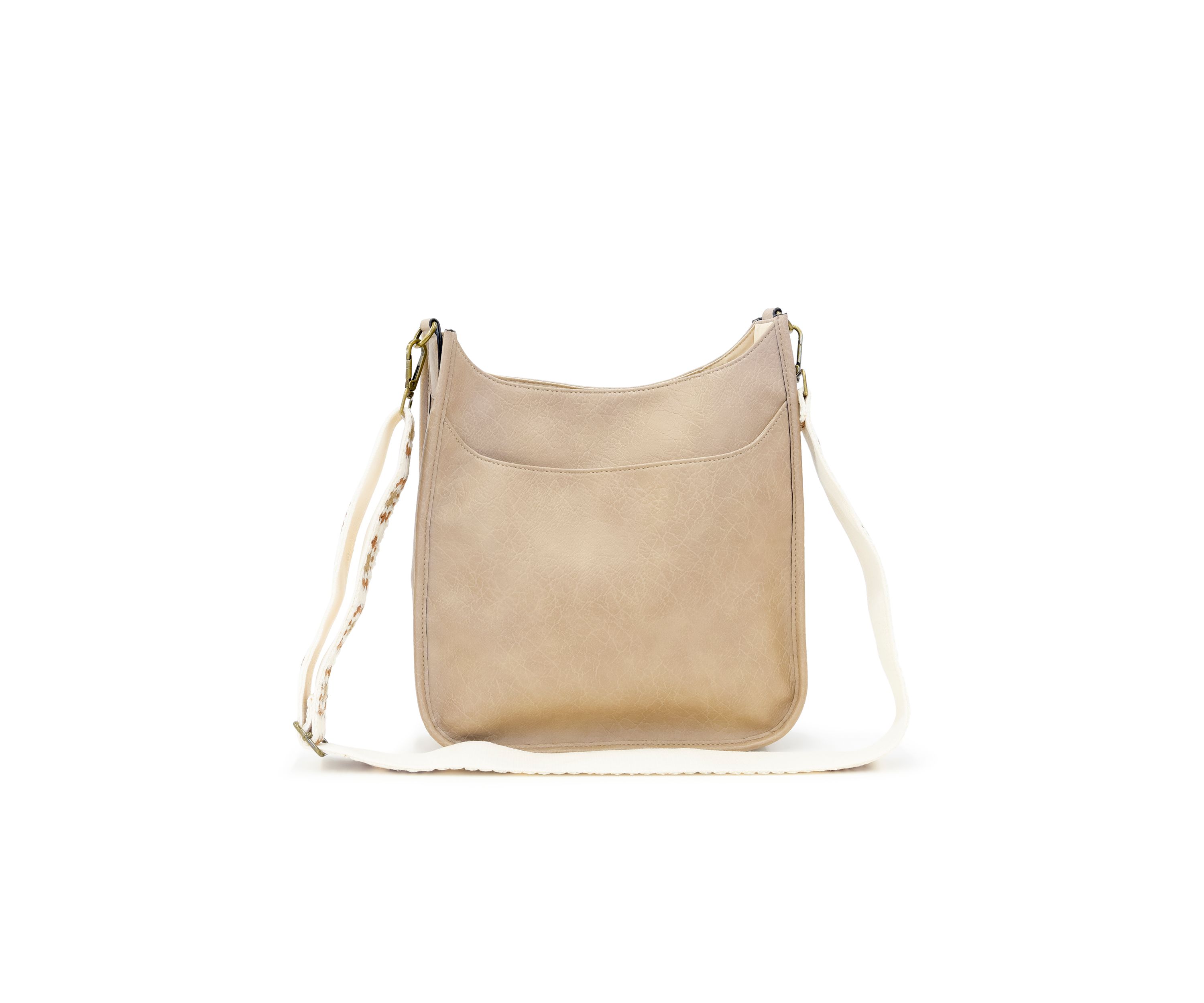 Hobo Bag with Crochet Strap