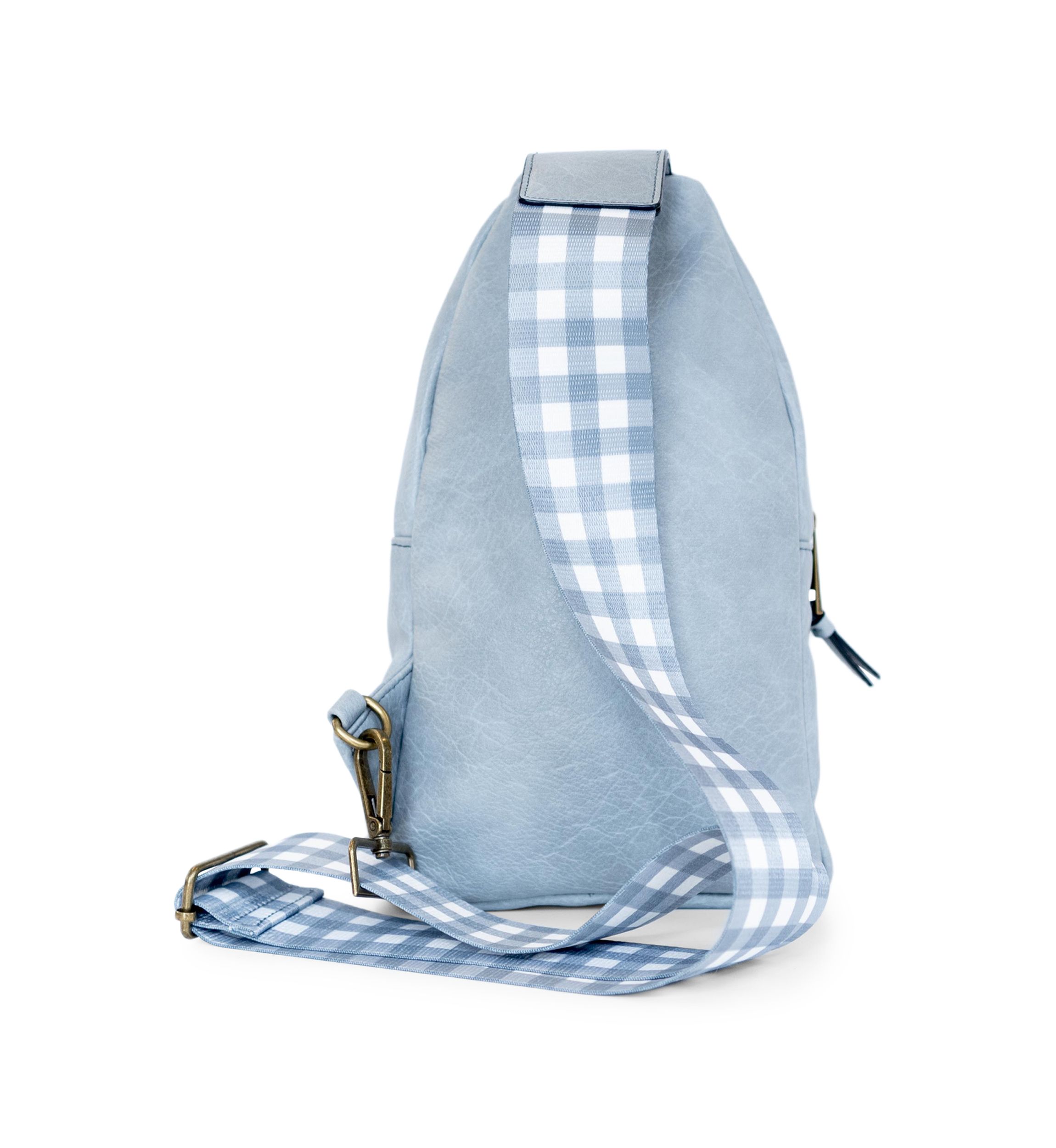 Denim Sling Crossbody Bag