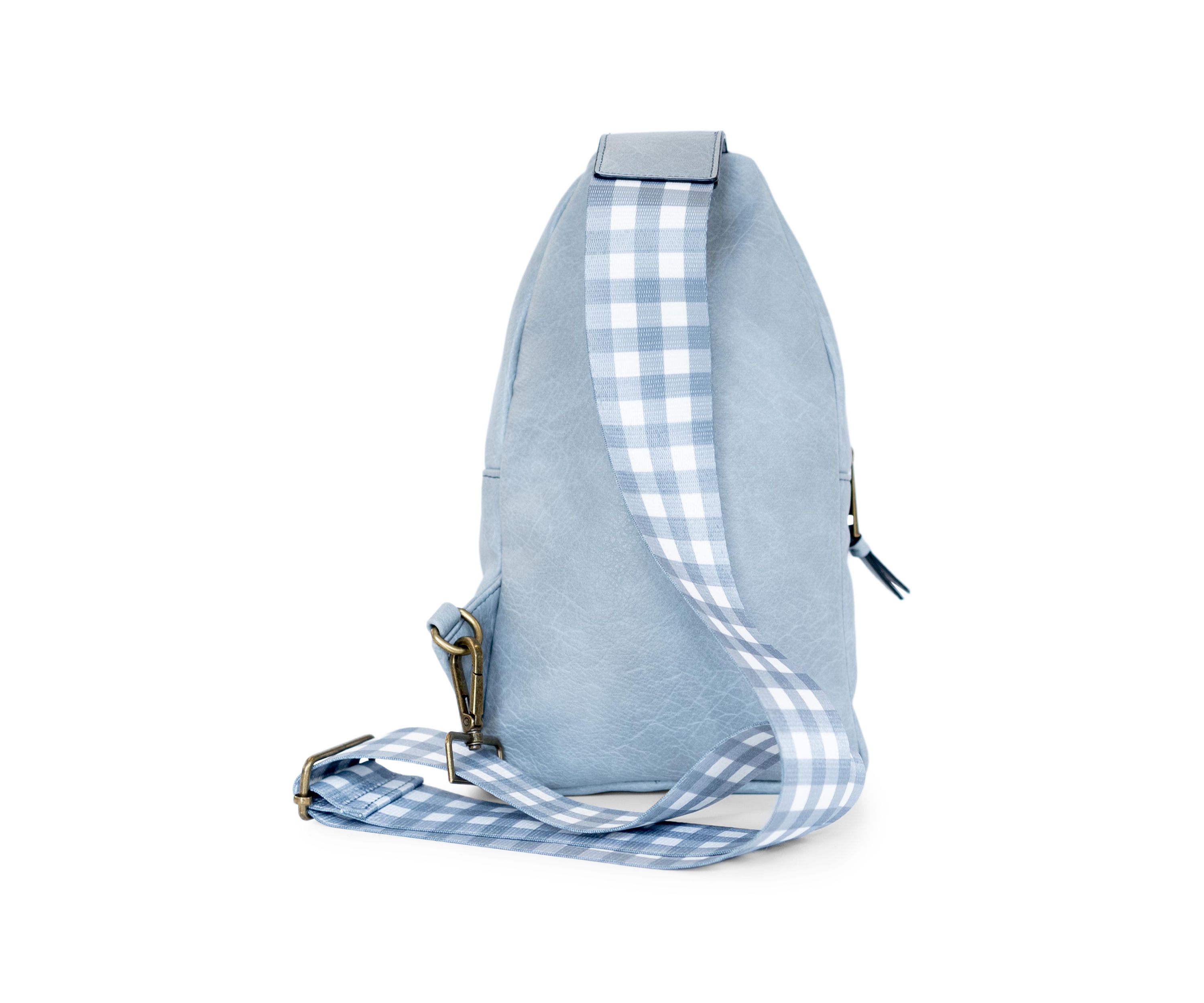 Denim Sling Crossbody Bag