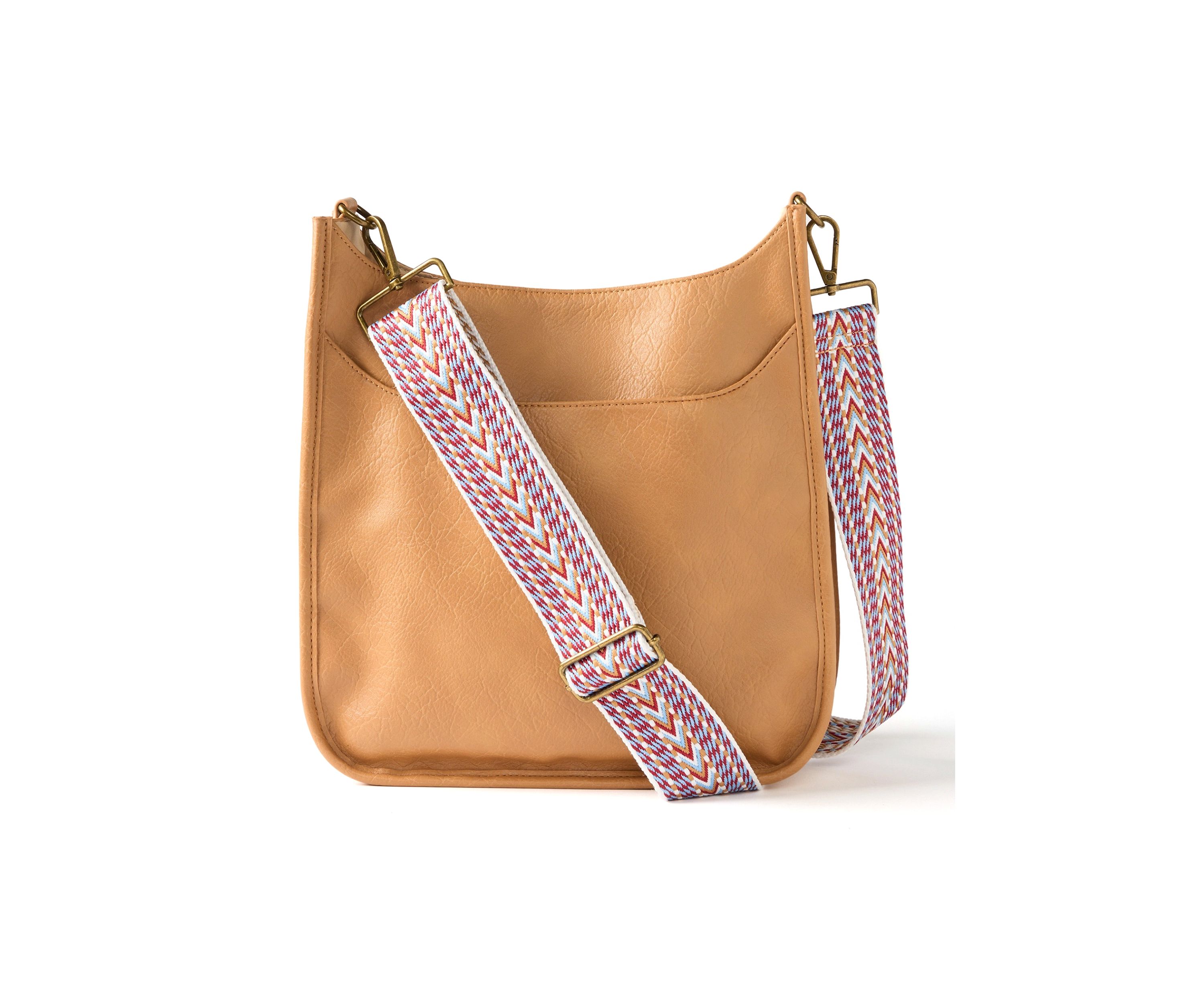 Hobo Bag with Crochet Strap