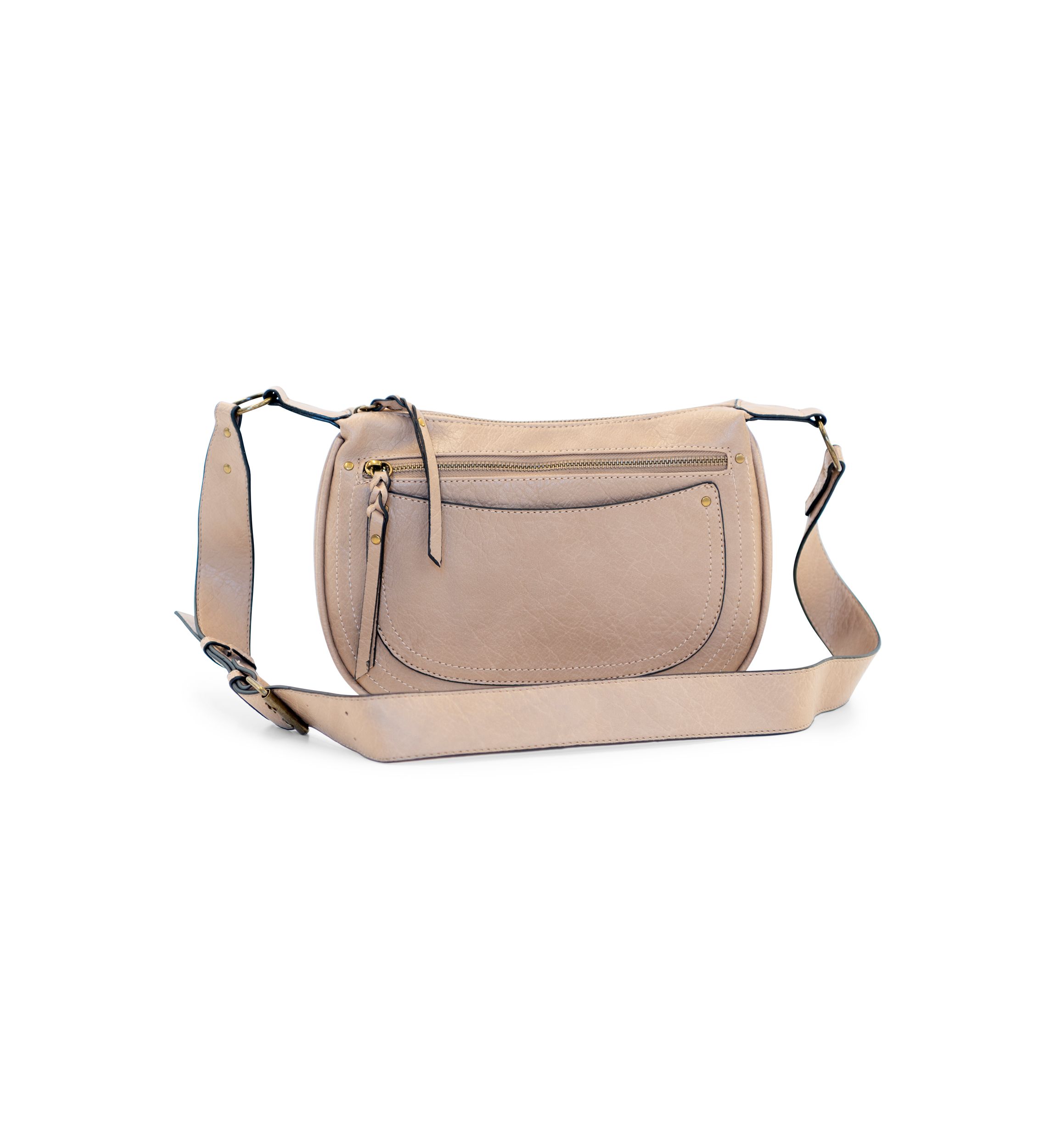 Soft Half Moon Crossbody Bag