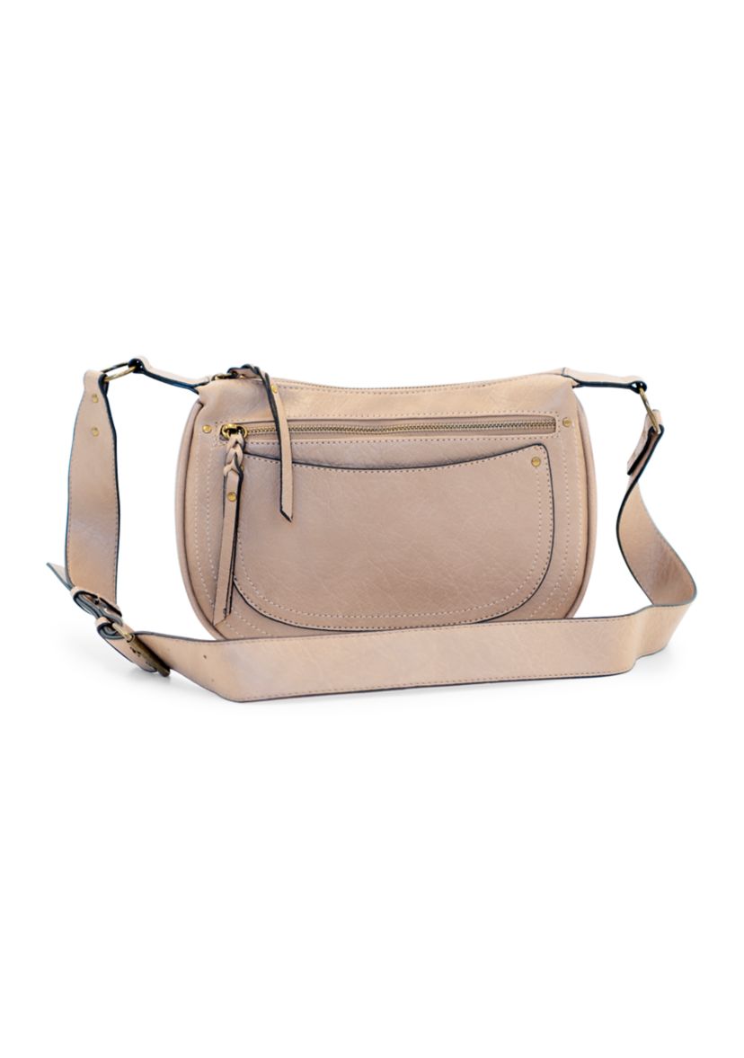 Soft Half Moon Crossbody Bag