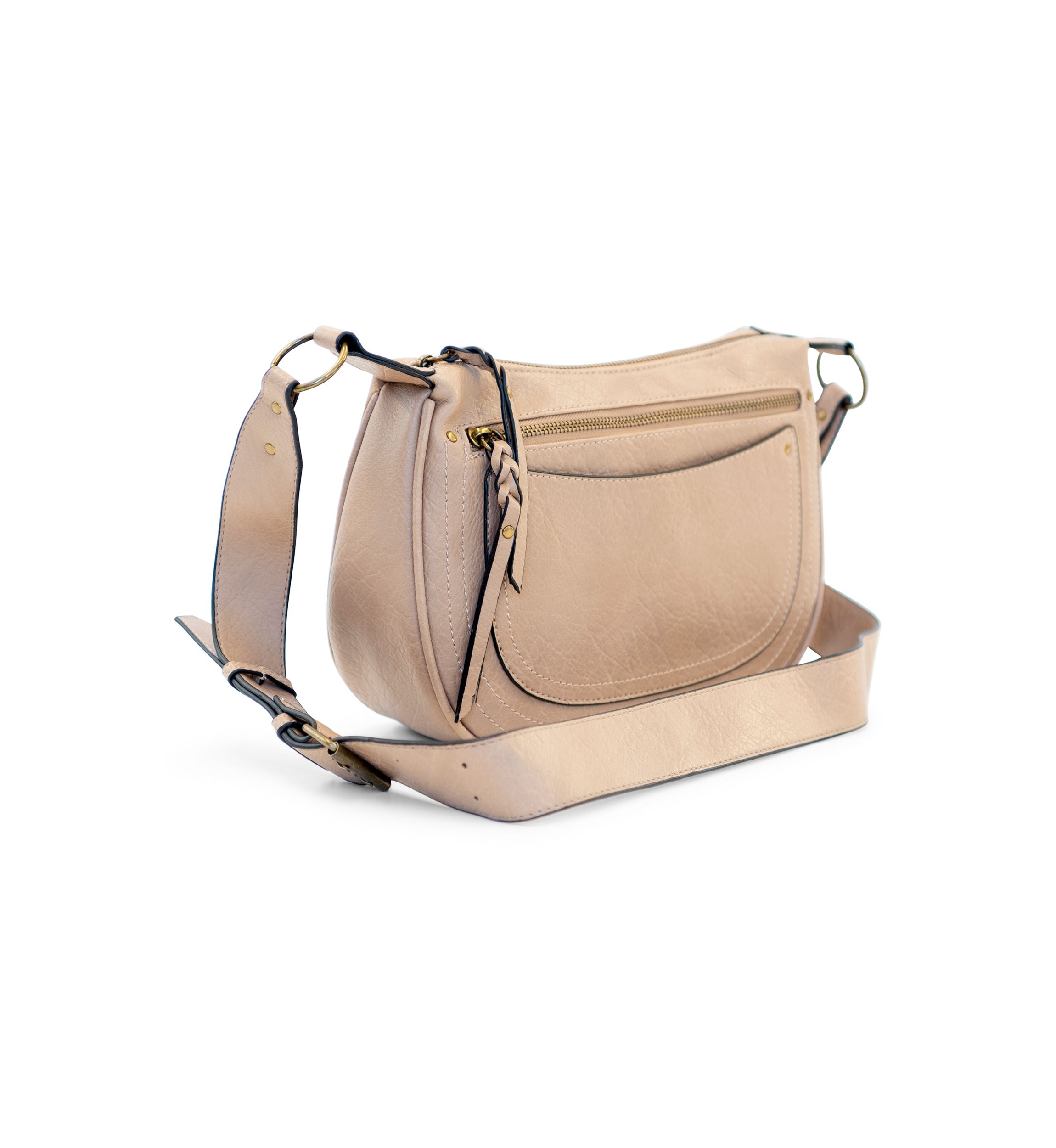 Soft Half Moon Crossbody Bag