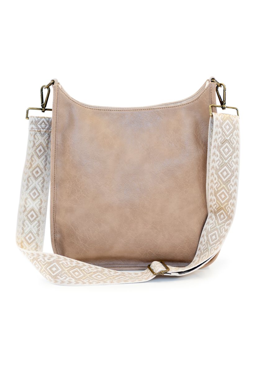 Wonderly Large Hobo Bag with Guitar Strap | Belk display picture 1