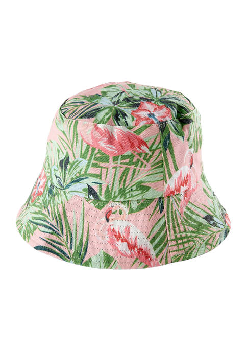 Tropical Floral Bucket Hat 